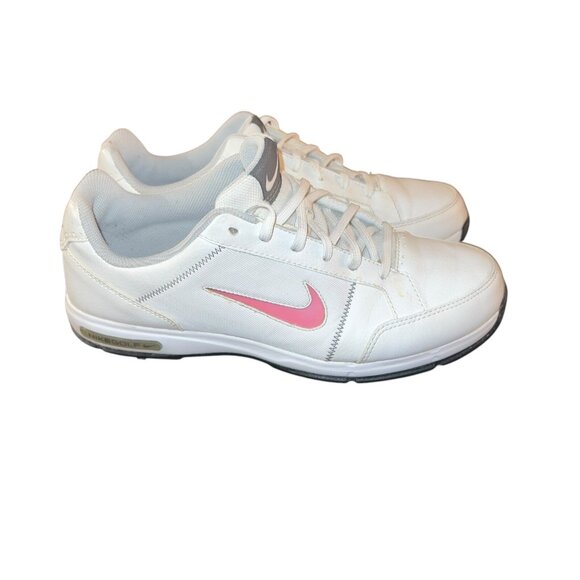 Nike Shoes - Youth Nike Remix Jr Golf White/Pink Golf Shoes Water Resistant Size 6Y Women’s 8